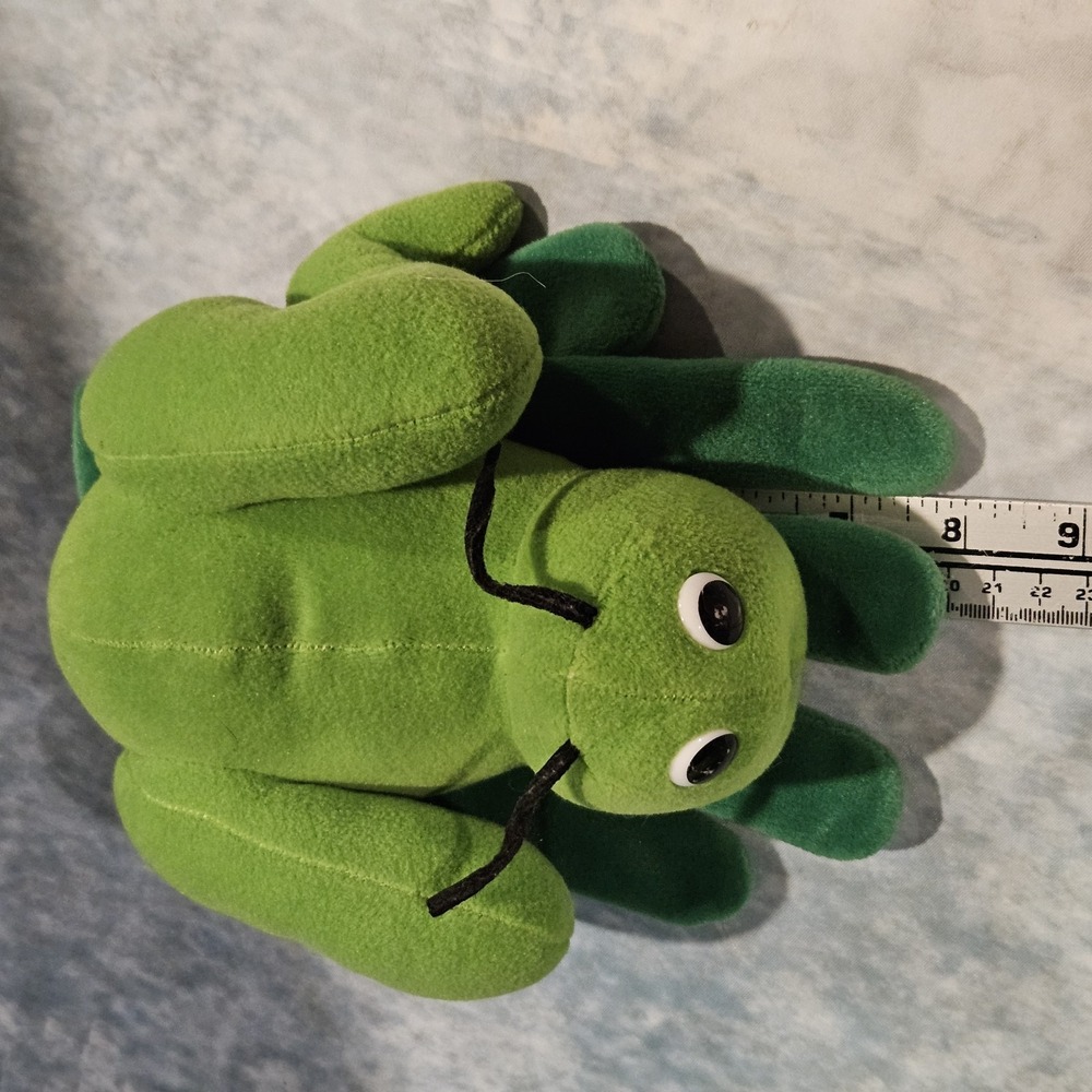 Petting Zoo Dragonfly Plush & Green Bug Finger Puppet Bundle Stuffed Animal Lot - Picture 14 of 14